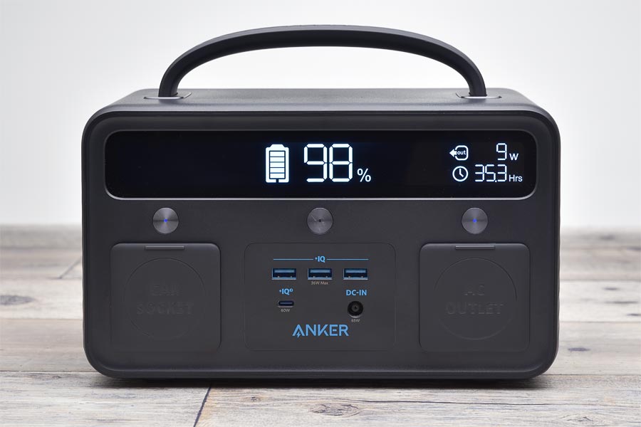 Anker PowerHouse II 400 レビュー】防災の備えに適したソーラー充電 