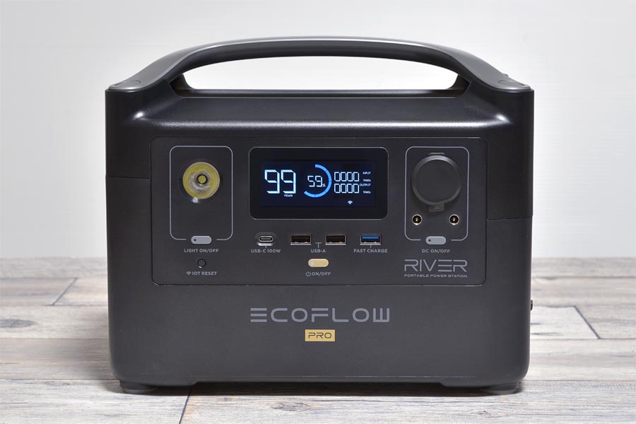 【EcoFlow RIVER Pro レビュー】便利な機能を詰め込んだ次世代の 